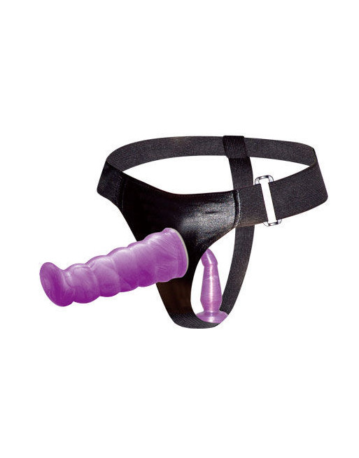 BAILE - PETTORINA ANALE E VAGINALE FEMMINILE LILLA PUNTO G 17 CM
