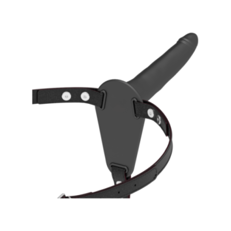 FETISH SUBMISSIVE HARNESS - SILICONE NERO 15 CM