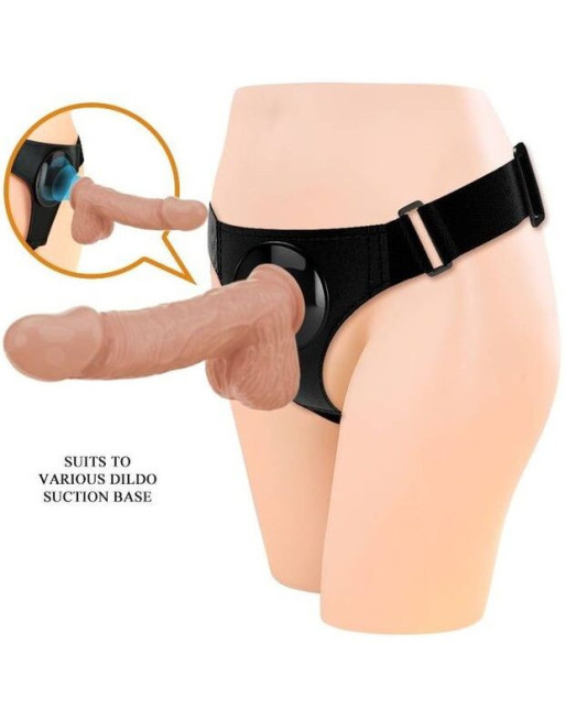 PRETTY LOVE - IMBRAGATURA SLIP UNIVERSALE CON DILDO JERRY 21