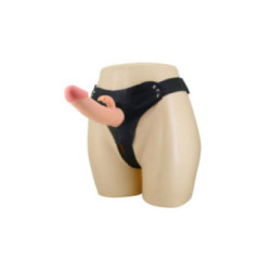 PRETTY LOVE - MAVIS HARNESS SLIP UNIVERSALE CON DILDO 19 CM NATURALE