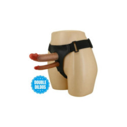 PRETTY LOVE - SLIP KEAVEN HARNESS UNIVERSALE E COMODO DOPPIO DILDO