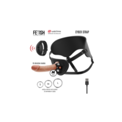 FETISH SUBMISSIVE CYBER STRAP - IMBRAGATURA CON TELECOMANDO TECNOLOGIA DILDO WATCHME M