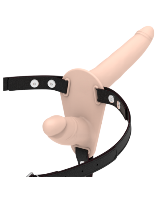FETISH SUBMISSIVE HARNESS - DOPPIA PENETRAZIONE CARNE