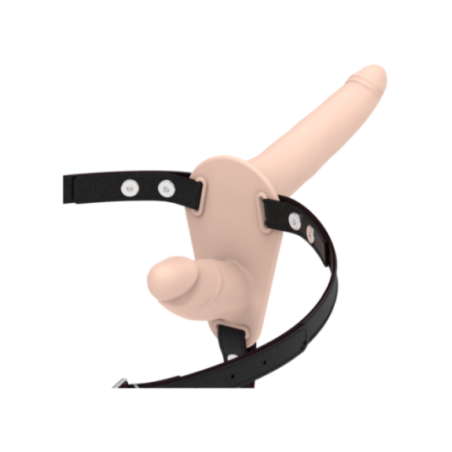 FETISH SUBMISSIVE HARNESS - DOPPIA PENETRAZIONE CARNE