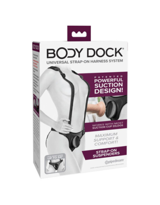 PIPEDREAMS - BODY DOCK BRETELLE STRAP-ON
