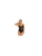 SUBBLIME - TEDDY PIZZO FLOREALE NERO TAGLIA UNICA