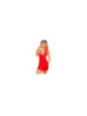SUBBLIME - BABYDOLL CON FIOCCHI ROSSO S / M
