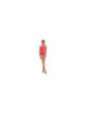 PASSION - WOMAN BS088 BODYSTOCKING ROSSO TAGLIA UNICA