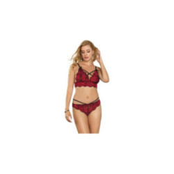 SUBBLIME - SET COMPLETO DUE PEZZI IN PIZZO E PANTALONE M/M