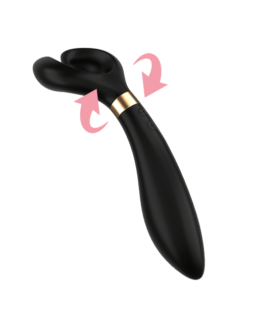 SATISFYER - DIVERTIMENTO INFINITO MULTI VIBRATOR 3 NERO