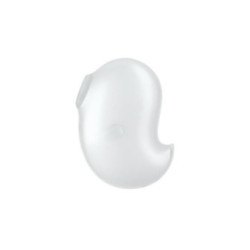 SATISFYER - CUTIE GHOST VIBRATORE LAY-ON BIANCO