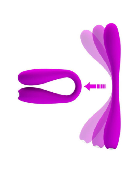 PRETTY LOVE - VIBRATORE FLESSIBILE YEDDA