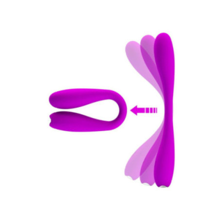 PRETTY LOVE - VIBRATORE FLESSIBILE YEDDA