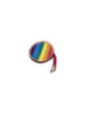 PRIDE - BORSA ROTONDA CON BANDIERA LGBT