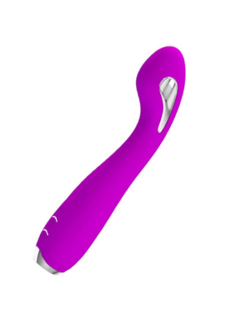 PRETTY LOVE - VIBRATORE ELETTROSHOCK RICARICABILE HECTOR IMPERMEABILE VIOLA