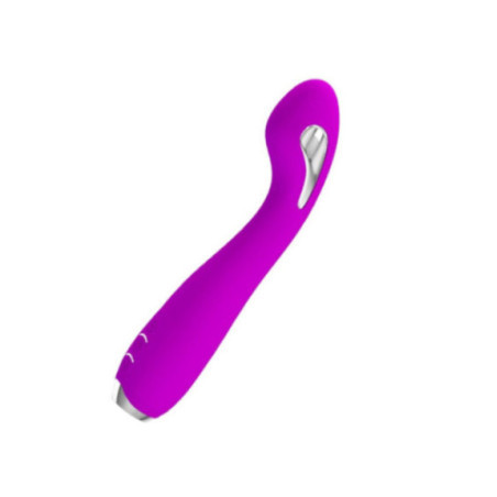 PRETTY LOVE - VIBRATORE ELETTROSHOCK RICARICABILE HECTOR IMPERMEABILE VIOLA