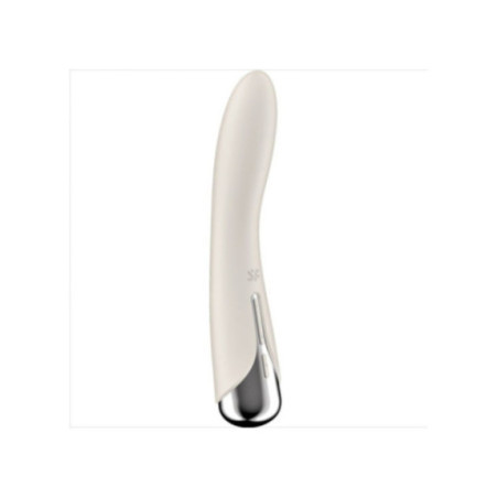 SATISFYER - VIBRATORE ROTATORE SPINNING VIBE 1 G-SPOT BEIGE