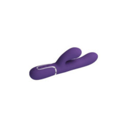 PRETTY LOVE - VIBRATORE MULTIFUNZIONE G-SPOT VIOLA