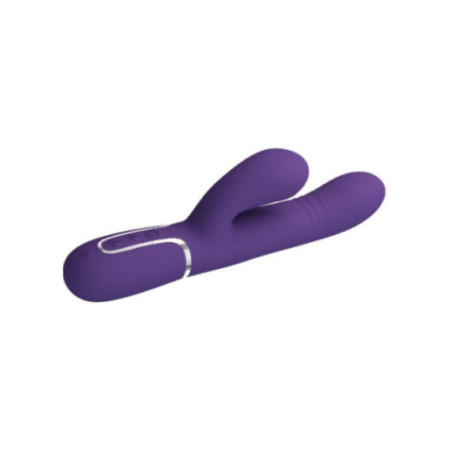 PRETTY LOVE - VIBRATORE MULTIFUNZIONE G-SPOT VIOLA