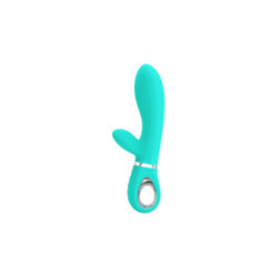 PRETTY LOVE - VIBRATORE MULTIFUNZIONE G-SPOT THOMAS VERDE ACQUA