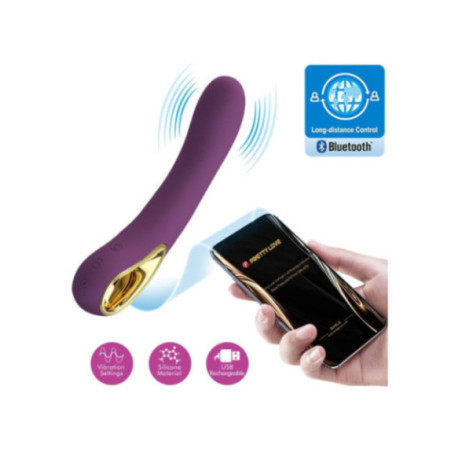 PRETTY LOVE - ETHAN VIBRATORE RICARICABILE VIOLA