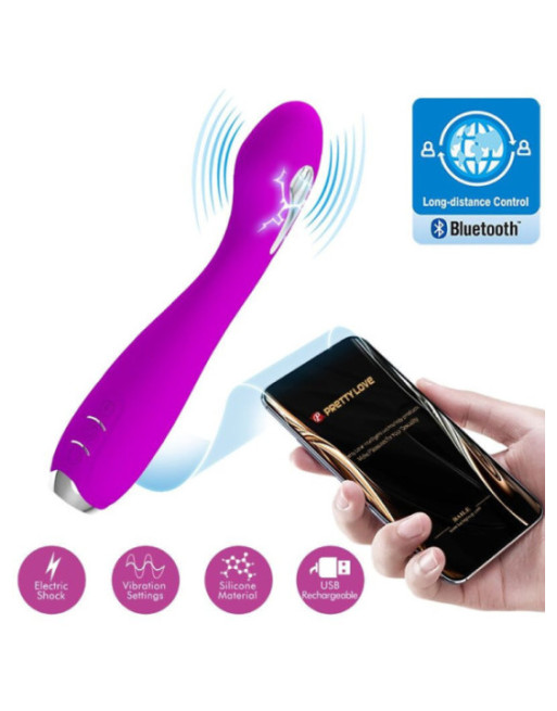 PRETTY LOVE - HECTOR VIBRATORE ELETTROSHOCK APP GRATUITA VIOLA