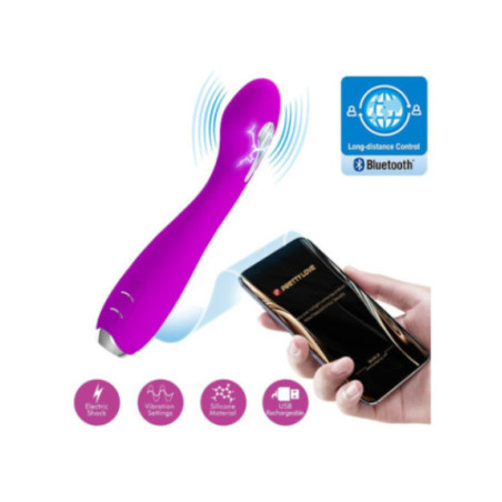 PRETTY LOVE - HECTOR VIBRATORE ELETTROSHOCK APP GRATUITA VIOLA