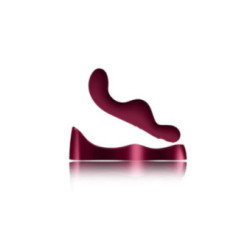 ROCKS-OFF - VIBRATORE PER PUNTO G ROSSO RUBY GLOW