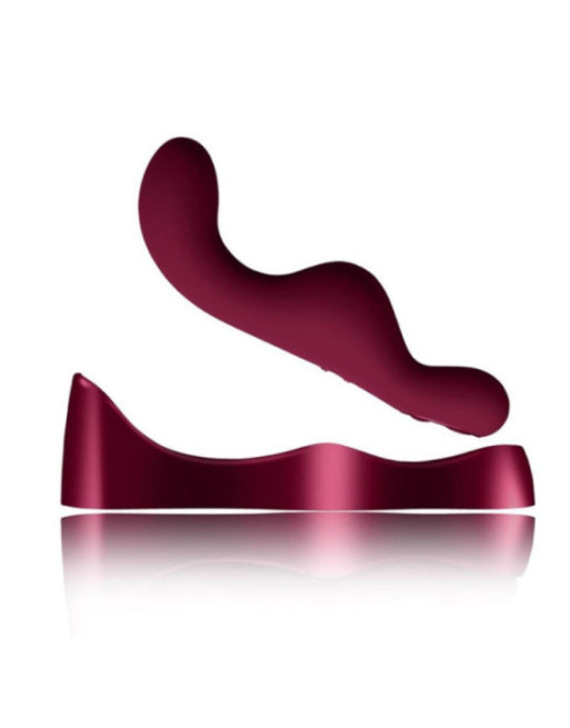 ROCKS-OFF - VIBRATORE PER PUNTO G ROSSO RUBY GLOW