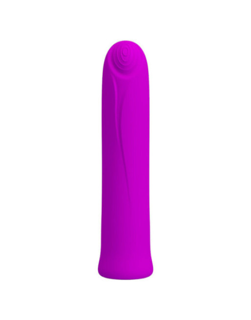 PRETTY LOVE - VIBRATORE CURTIS MINI SUPER POWER 12 VIBRAZIONI IN SILICONE VIOLETTO