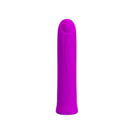PRETTY LOVE - VIBRATORE CURTIS MINI SUPER POWER 12 VIBRAZIONI IN SILICONE VIOLETTO