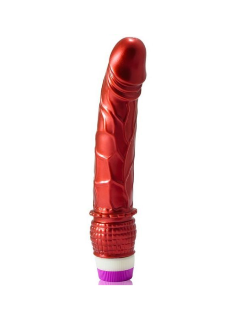 BAILE - VIBRATORE REALISTICO ROSSO 23 CM