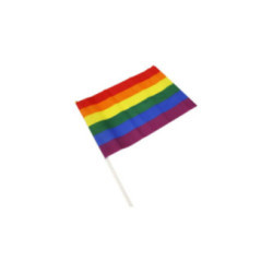 PRIDE - PENNA MEDIA CON BANDIERA LGBT