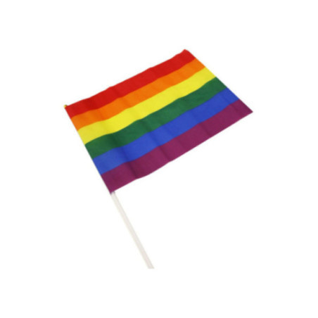 PRIDE - PENNA MEDIA CON BANDIERA LGBT