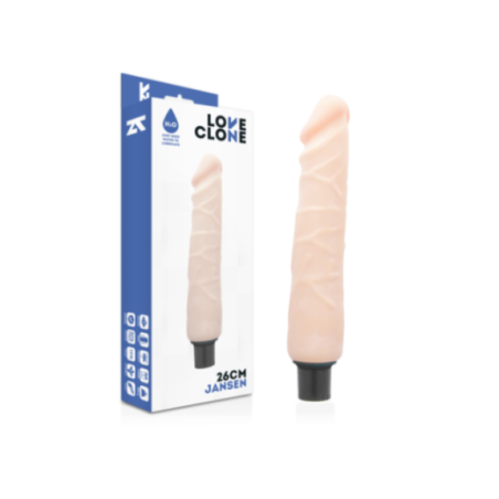 LOVECLONE - VIBRATORE AUTOLUBRIFICANTE JANSEN 26 CM -O- 4