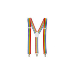 PRIDE - BRETELLE CON BANDIERA LGBT
