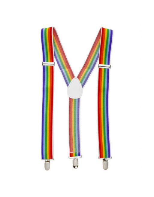 PRIDE - BRETELLE CON BANDIERA LGBT