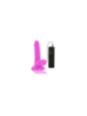 DIVERSIA - DILDO VIBRANTE FLESSIBILE VIOLA 17 CM -O- 3