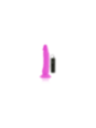 DIVERSIA - DILDO VIBRANTE FLESSIBILE VIOLA 21 CM -O- 4
