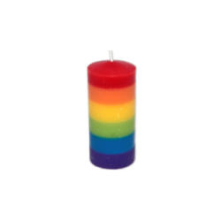 PRIDE - CANDELA GRANDE CON BANDIERA LGBT