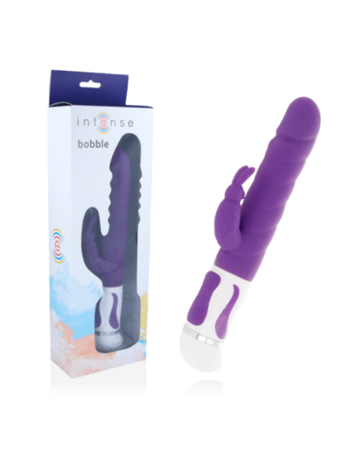 INTENSE - BOBBLE VIBRATORE ROTORE LILLA IN SILICONE