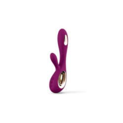 LELO - SORAYA VIBRATORE WAVE RABBIT DEEP ROSE
