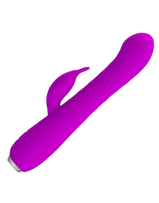 PRETTY LOVE - VIBRATORE MOLLY CON ROTAZIONE RICARICABILE