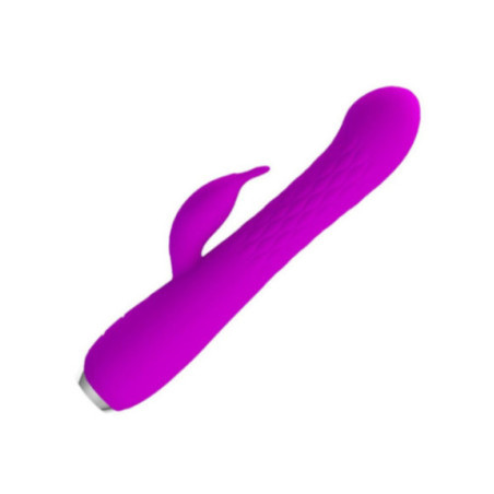 PRETTY LOVE - VIBRATORE MOLLY CON ROTAZIONE RICARICABILE