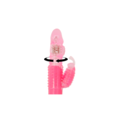 OHMAMA - VIBRATORE ROTANTE CON CONIGLIO