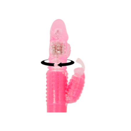 OHMAMA - VIBRATORE ROTANTE CON CONIGLIO