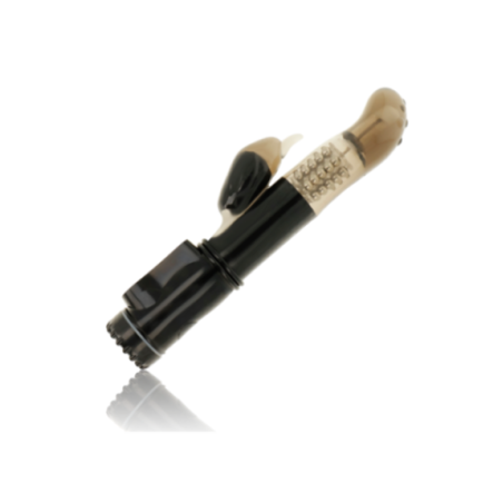 OHMAMA - VIBRATORE ROTATORE CON STIMOLATORE DEL CLITORIDE DELFIN