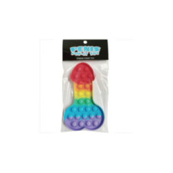 KHEPER GAMES - GIOCATTOLO ANTISTRESS PENE POP-IT MULTICOLORE