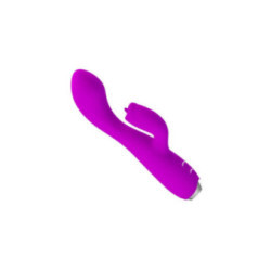 PRETTY LOVE - VIBRATORE RICARICABILE GLORIA RABBIT-VIOLA IMPERMEABILE