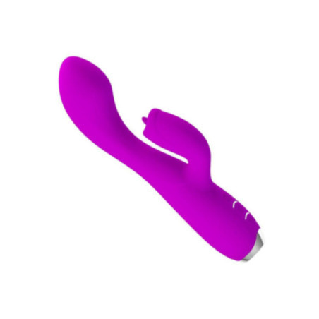 PRETTY LOVE - VIBRATORE RICARICABILE GLORIA RABBIT-VIOLA IMPERMEABILE